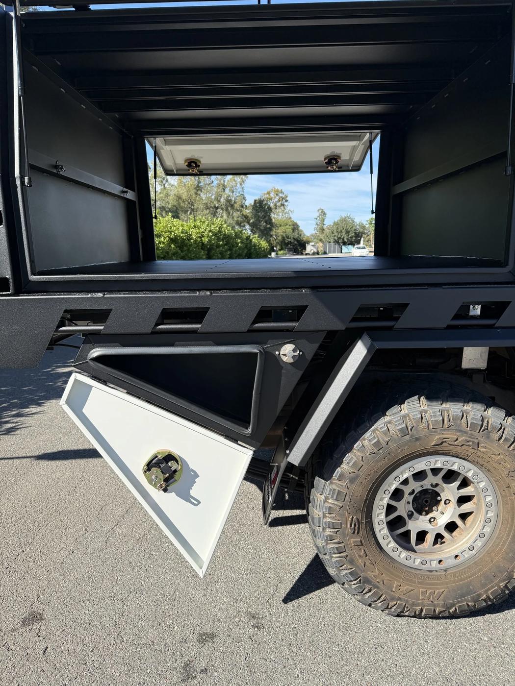 Pass-through access on a Rep Engineering canopy